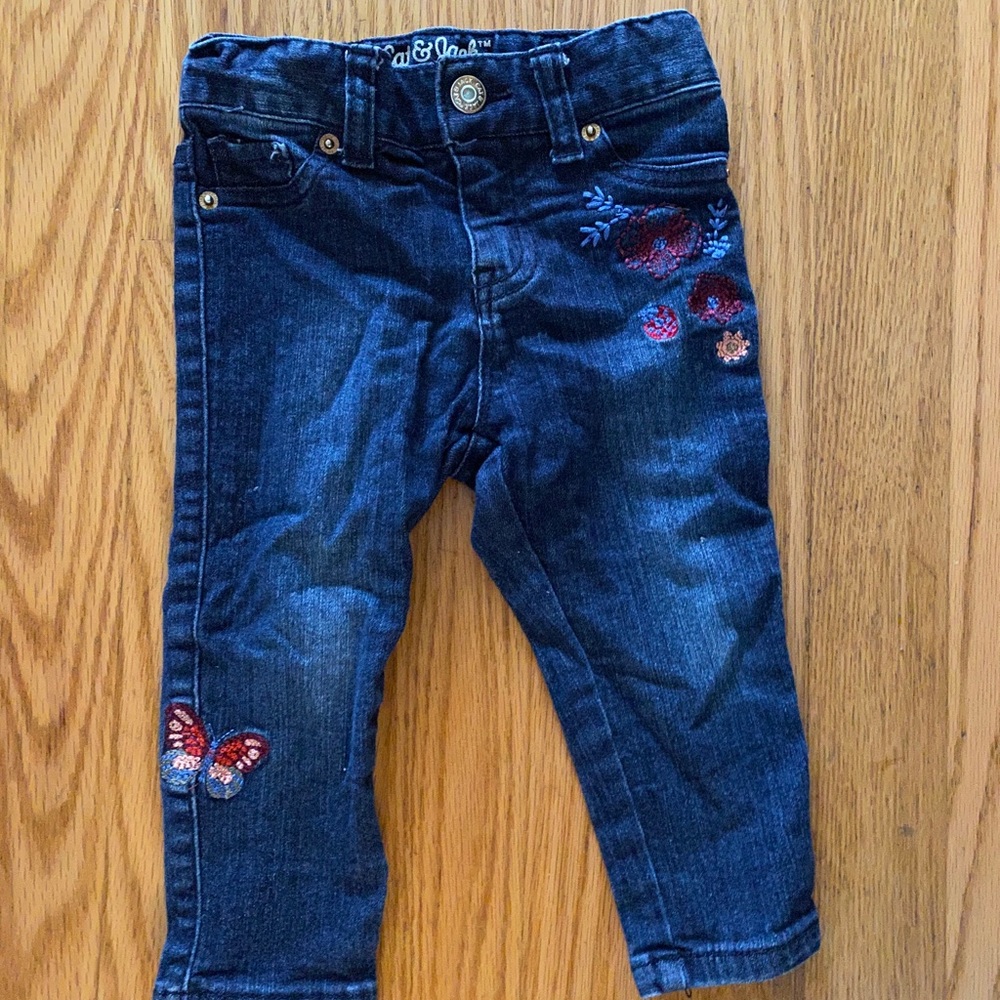 Cat & Jack Embroidered Jeans